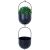 Hangingpot DEIA  D16xH15/32cm, black