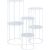 Puķu statīvs DEIA STAND M D24,5xH57cm, silti pelēks