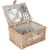 Picnic basket for 2 people, 37x27xH18cm