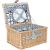 Picnic basket for 4 people, 40x30xH20cm