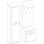 Top E Shop Topeshop GAR DUO ARTISAN entryway cabinet