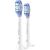 Philips Sonicare G3 Premium Gum Care Standard zobu birstes uzgalis, 2gab, balts - HX9052/87