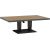 Table PARKER 150x90xH52-75cm, grey