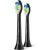 Philips Sonicare Optimal White birstes uzgaļi (2gab.), melns - HX6062/88