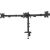 Newstar MONITOR ACC DESK MOUNT 10-27"/TRIPLE DS60-600BL3 NEOMOUNTS