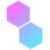 Govee LED SET Glide Hexa Light Panels Expansion Pack (2 Panels)