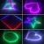 LIGHT4ME LASER RGB GEOMETRIC 500mW lāzeru projektors