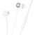 Hoco M116 Benevolent Wired Headset White