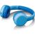 Lenco on-ear austiņas ar Bluetooth bērniem, zilas - HPB-110BU
