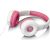 Lenco on-ear austiņas bērniem, rozā - HP-010PK