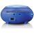 Lenco CD magnetola ar bluetooth un mikrofonu, zila - SCD-625BU