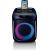 Lenco bluetooth skaļrunis, ar apgaismojumu un mikrofonu - PA-101BK