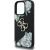 Guess PU Grained Roses 4G Metal Logo Case Aizsargapvalks priekš Apple iPhone 16 Pro