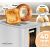 Toaster ProfiCook, stainless steel
