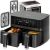 Double hot air fryer Proficook