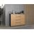Top E Shop 2D4S chest of drawers 120x40x97 cm, anthracite/artisan