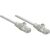Intellinet Network Patch Cable, Cat6, 1m, Grey, CCA, U/UTP, PVC, RJ45, Gold Plated Contacts, Snagless, Booted, Lifetime Warranty, Polybag