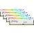 Kingston FURY DDR5 - 64GB - 5600 - CL - 40 (4x 16 GB) quad kit, RAM (white, KF556C40BWAK4-64, Fury Beast RGB, INTEL XMP)