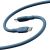 Motorola Silicone cable USB-C to USB-C 2m, 5A Blue