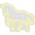 Manta SNL103WH Style Neon Lights Horse white