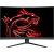MSI Optix G32CQ4DE E2, gaming monitor - 31.5 - black, QHD, AMD FreeSync Premium, VA, HDMI, DisplayPort, 170 Hz, 170 Hz panel