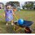 Rolly Toys Тачка металлическая rollyMetallschubkarre CAT 80x38x41 cm 271818 от 2.5 лет Германия