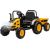 Milly Mally Milly Mally Pojazd na akumulator Traktor z przyczepą Farmer Yellow