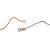 Zelta ķēdīte Enkurs 1.4 mm, dimantu apstrādājums #1400040(Au-R), Sarkanais Zelts 585°, garums: 45 cm, 1.45 gr.