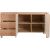 Side board GARDENIA 143x43xH80,5cm, oak