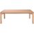 Coffee table GARDENIA 120x60xH45cm, oak