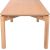Coffee table GARDENIA 120x60xH45cm, oak