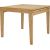 Dining table BOWEN 90+90x90xH76cm, oak
