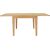 Dining table BOWEN 90+90x90xH76cm, oak
