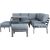 Garden furniture set RIO 4-parts, greyish beige