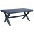 Table COLUMBUS 183/243x100xH76, dark grey