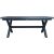 Table COLUMBUS 183/243x100xH76, dark grey