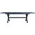 Table COLUMBUS 183/243x100xH76, dark grey