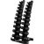 Statīvs hantelēm STR37 VERTICAL DUMBBELL RACK HMS