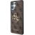 Guess HC 4G PU Big Logo Case Aizsargapvalks priekš Samsung Galaxy S25 Ultra