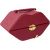 Juvelierizstrādājumu kastīte SEZANE LIPS 25x12x12,5cm, sarkana