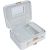 Juvelierizstrādājumu kastīte SEZANE TRAVEL 23,5x18,5x9cm, balta