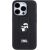 Karl Lagerfeld KLHCP13LGSAKCPK iPhone 13 Pro  черный жесткий чехол Gripstand Saffiano Karl&Choupette Булавки