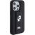 Karl Lagerfeld KLHCP13LGSAKCPK iPhone 13 Pro  черный жесткий чехол Gripstand Saffiano Karl&Choupette Булавки