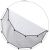 Manfrotto reflector cover HaloCompact Plus 98cm, silver/white