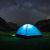 Telts NC6033 CAMPING TENTGRAY- LIGHT GREY BLUE NIGHTFALL NILS CAMP