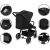 KIDWELL WÓZEK SPACEROWY ENZO BLACK 5906601700521