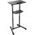 Stiprinājums Gembird Mobile Lecture Desk with Caster Wheels Black