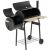 Toya LUND GRILL WĘGLOWY Z WĘDZARNIĄ RUSZT 60x30cm