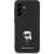 Karl Lagerfeld Fixed Glitter Ikonik Logo Metal Pin Case Aizsargapvalks priekš Samsung Galaxy A56 5G