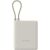 Ārēja baterija Xiaomi 10000mAh Beige ar integrētu USB-C  vadu